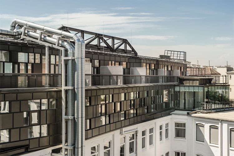 Ein Gewerbehof wirft sich in Schale